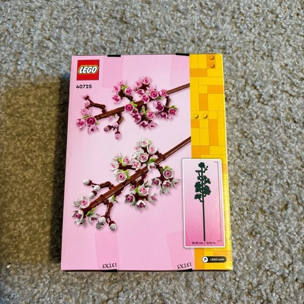 LEGO Cherry Blossom Flower Building Set NEW 40725 Pink White